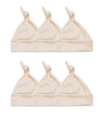 Load image into Gallery viewer, Sublimation Baby Knotted Beanie, (65% Polyester / 35% Cotton), Oatmeal
