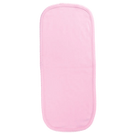 Load image into Gallery viewer, Sublimation Baby Burp Cloth with Scallop Trim (Pink), 65% Polyester / 35% Cotton