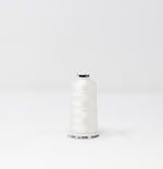 Load image into Gallery viewer, Super White Color, Classic Rayon Machine Embroidery Thread, (#40 / #60 Weights, Ref. 1001), Various Sizes by MADEIRA