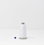 Load image into Gallery viewer, Bright White Color, Polyneon Machine Embroidery Thread, (#40 / #60 Weights, Ref. 1801), Various Sizes by MADEIRA®