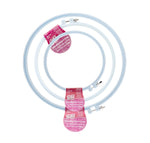 Load image into Gallery viewer, Round Plastic Embroidery Hoops Light-Blue (Various Sizes) by Susan Bates