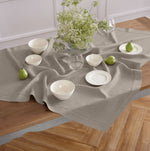 Load image into Gallery viewer, Hemstitched Table Linens (Natural Color)