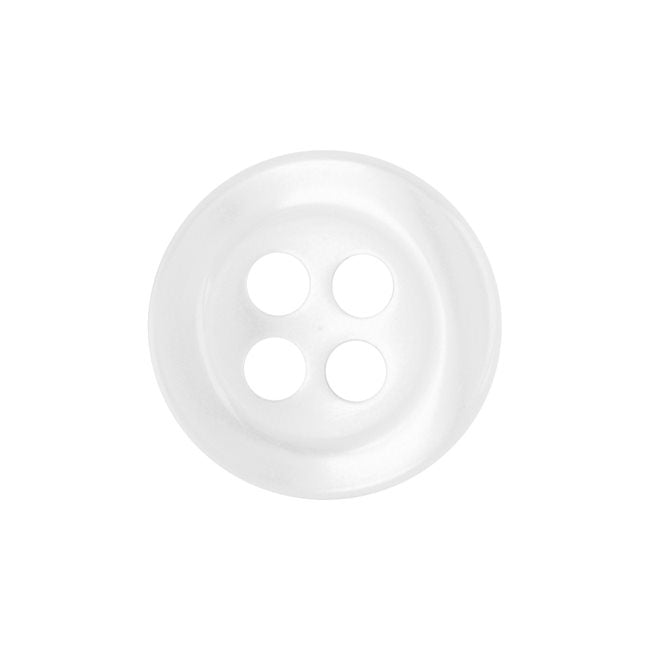 Thick Super Strong Shirt Buttons (Collar / Sleeve / Front), Clear Color, Various Sizes