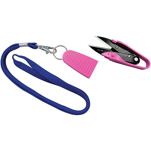 Dura Snips Squeeze-Style Thread Snips (W/Neck Strap) 4.75" by Havel's