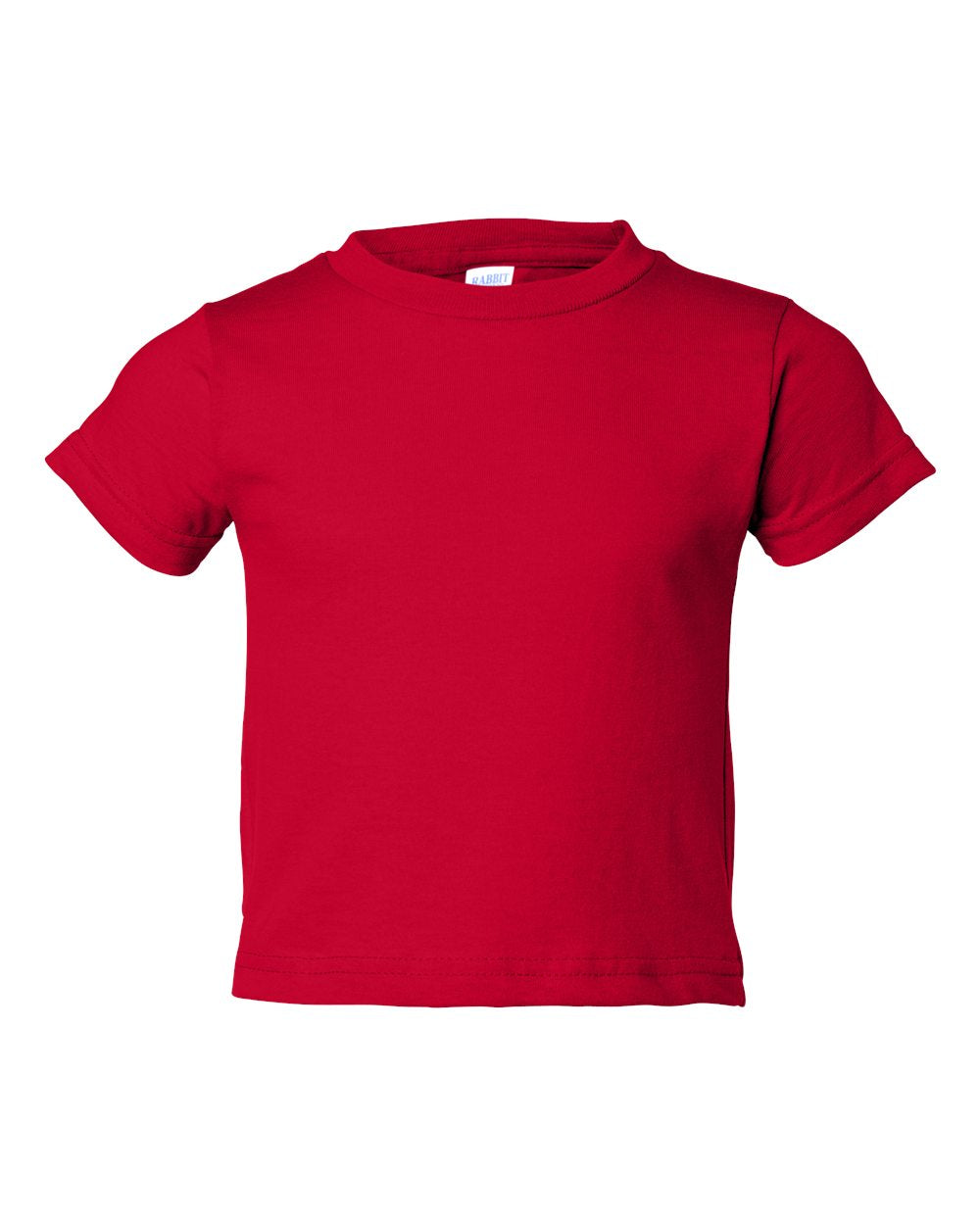 Toddler Jersey T-shirt, 100% Cotton, Red