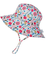 Load image into Gallery viewer, Toddler, Sun Protection Bucket Hat (Flowers & Leaves)