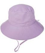 Load image into Gallery viewer, Toddler, Sun Protection Bucket Hats (Lila / Pink)