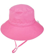 Load image into Gallery viewer, Toddler, Sun Protection Bucket Hats (Lila / Pink)