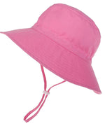 Load image into Gallery viewer, Toddler, Sun Protection Bucket Hats (Lila / Pink)
