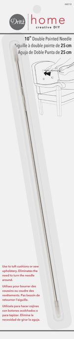 Load image into Gallery viewer, Upholstery (10"-Long Double Pointed), Hand Sewing Needle, Ref. 44010 by Dritz®