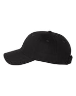 Load image into Gallery viewer, Adult Brushed Twill Cap, Black