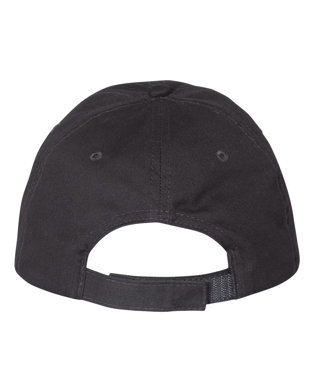 Adult Brushed Twill Cap, Charcoal