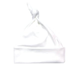 Load image into Gallery viewer, Sublimation Baby Knotted Beanie, (65% Polyester / 35% Cotton), White