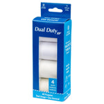 Load image into Gallery viewer, White Shades, 4 Spools Multipack, Dual Duty XP, All Purpose Threads, 250 yards by Coats