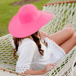 Load image into Gallery viewer, Woman Floppy Hat (Hot Pink)