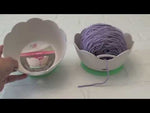Load and play video in Gallery viewer, Yarn Bowl by Yarn Valet