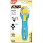 Load image into Gallery viewer, Quick-Change Rotary Cutter (Aqua), 45mm by OLFA