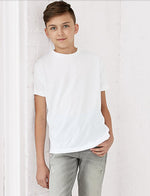 Load image into Gallery viewer, Youth Sublimation T-Shirt, 100% Polyester, White