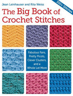 Load image into Gallery viewer, The Big Book of Crochet Stitches by Jean Leinhauser & Rita Weiss