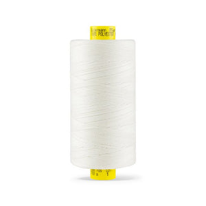 Gütermann Mara 70 -- Color # 1 --- All Purpose, 100% Polyester Sewing Thread -- Tex 40 --- 765 yards