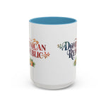 Load image into Gallery viewer, Dominican Republic Accent Coffee Mug, Tropical Theme, Vacation Vibes, Gift for Travelers, Summer Coffee Lover, Unique Drinkware
