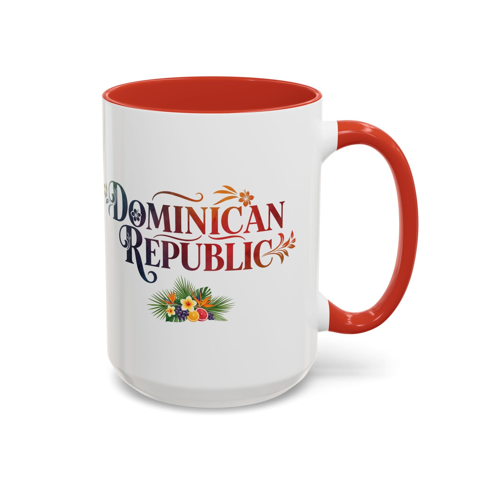 Dominican Republic Accent Coffee Mug, Tropical Theme, Vacation Vibes, Gift for Travelers, Summer Coffee Lover, Unique Drinkware