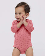Load image into Gallery viewer, Baby Long Sleeve Jersey Bodysuit - 100% Cotton -- Mauvelous Spot
