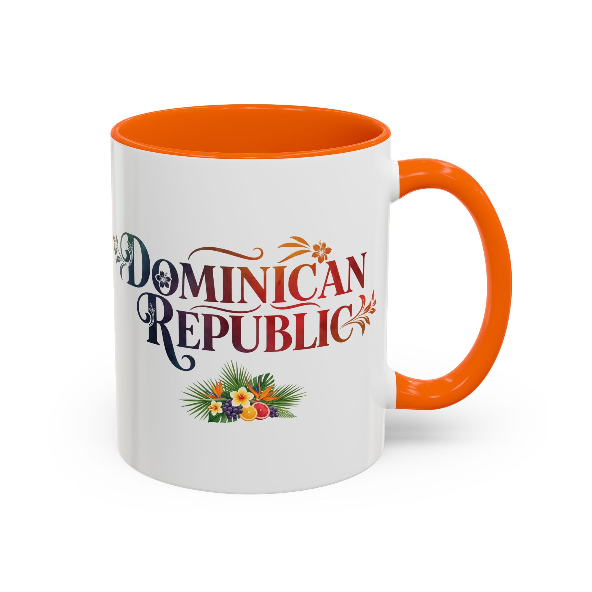 Dominican Republic Accent Coffee Mug, Tropical Theme, Vacation Vibes, Gift for Travelers, Summer Coffee Lover, Unique Drinkware