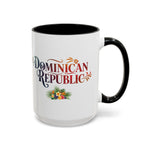 Load image into Gallery viewer, Dominican Republic Accent Coffee Mug, Tropical Theme, Vacation Vibes, Gift for Travelers, Summer Coffee Lover, Unique Drinkware
