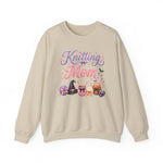 Load image into Gallery viewer, Knitting Mom Sweatshirt — Cute Halloween Knitting Crewneck for Knitters
