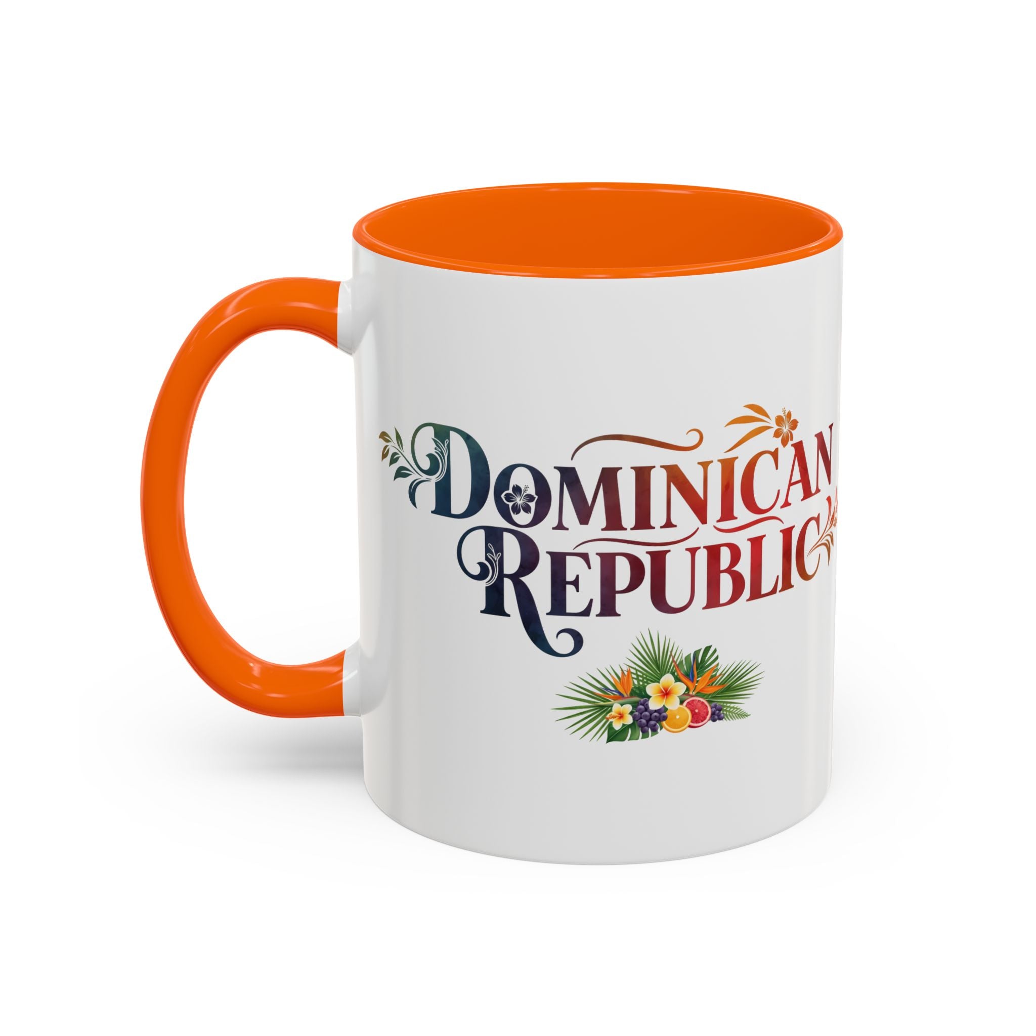 Dominican Republic Accent Coffee Mug, Tropical Theme, Vacation Vibes, Gift for Travelers, Summer Coffee Lover, Unique Drinkware