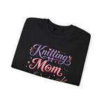 Load image into Gallery viewer, Knitting Mom Sweatshirt — Cute Halloween Knitting Crewneck for Knitters
