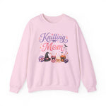 Load image into Gallery viewer, Knitting Mom Sweatshirt — Cute Halloween Knitting Crewneck for Knitters
