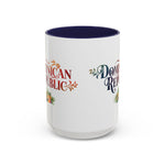 Load image into Gallery viewer, Dominican Republic Accent Coffee Mug, Tropical Theme, Vacation Vibes, Gift for Travelers, Summer Coffee Lover, Unique Drinkware
