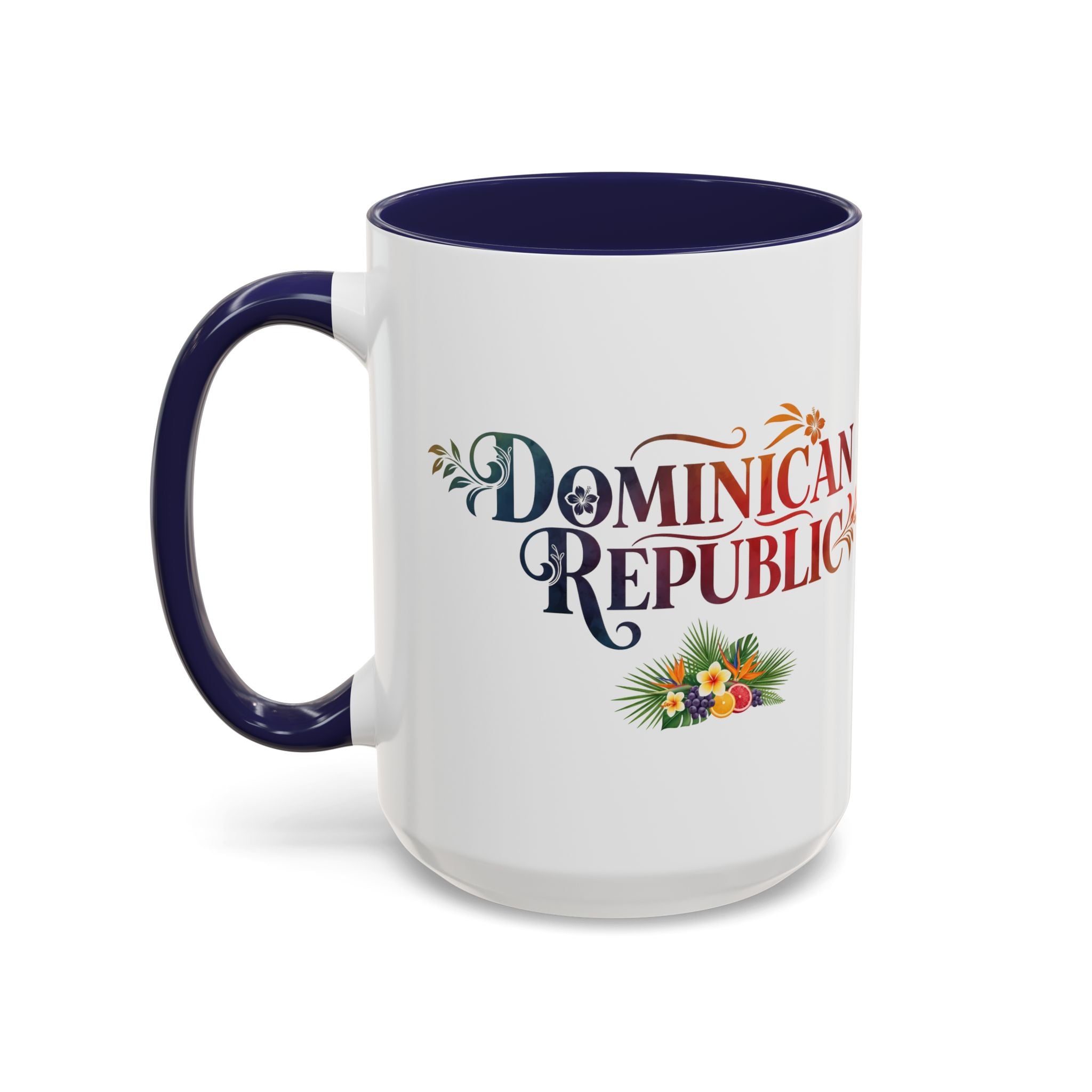 Dominican Republic Accent Coffee Mug, Tropical Theme, Vacation Vibes, Gift for Travelers, Summer Coffee Lover, Unique Drinkware