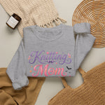 Load image into Gallery viewer, Knitting Mom Sweatshirt — Cute Halloween Knitting Crewneck for Knitters
