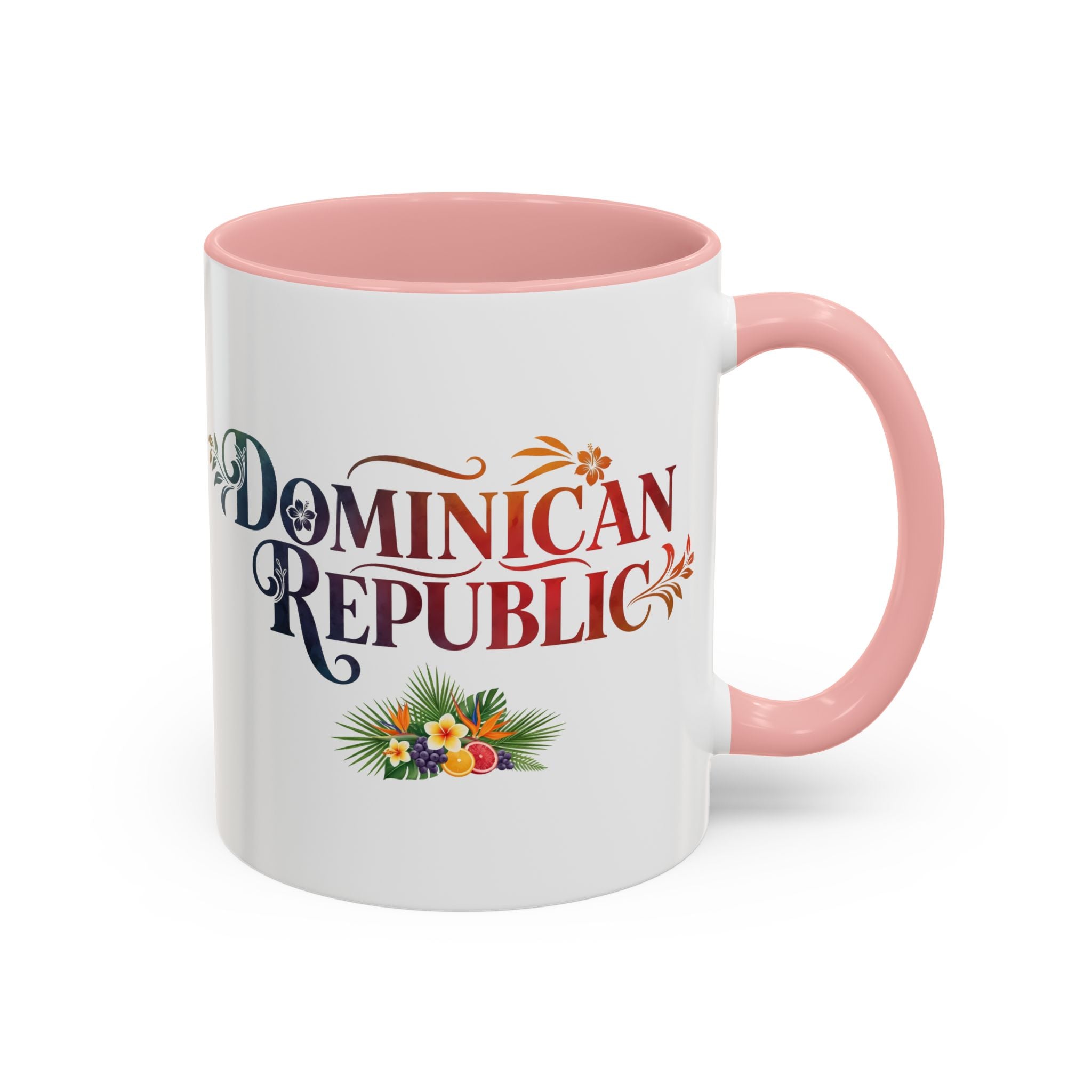 Dominican Republic Accent Coffee Mug, Tropical Theme, Vacation Vibes, Gift for Travelers, Summer Coffee Lover, Unique Drinkware