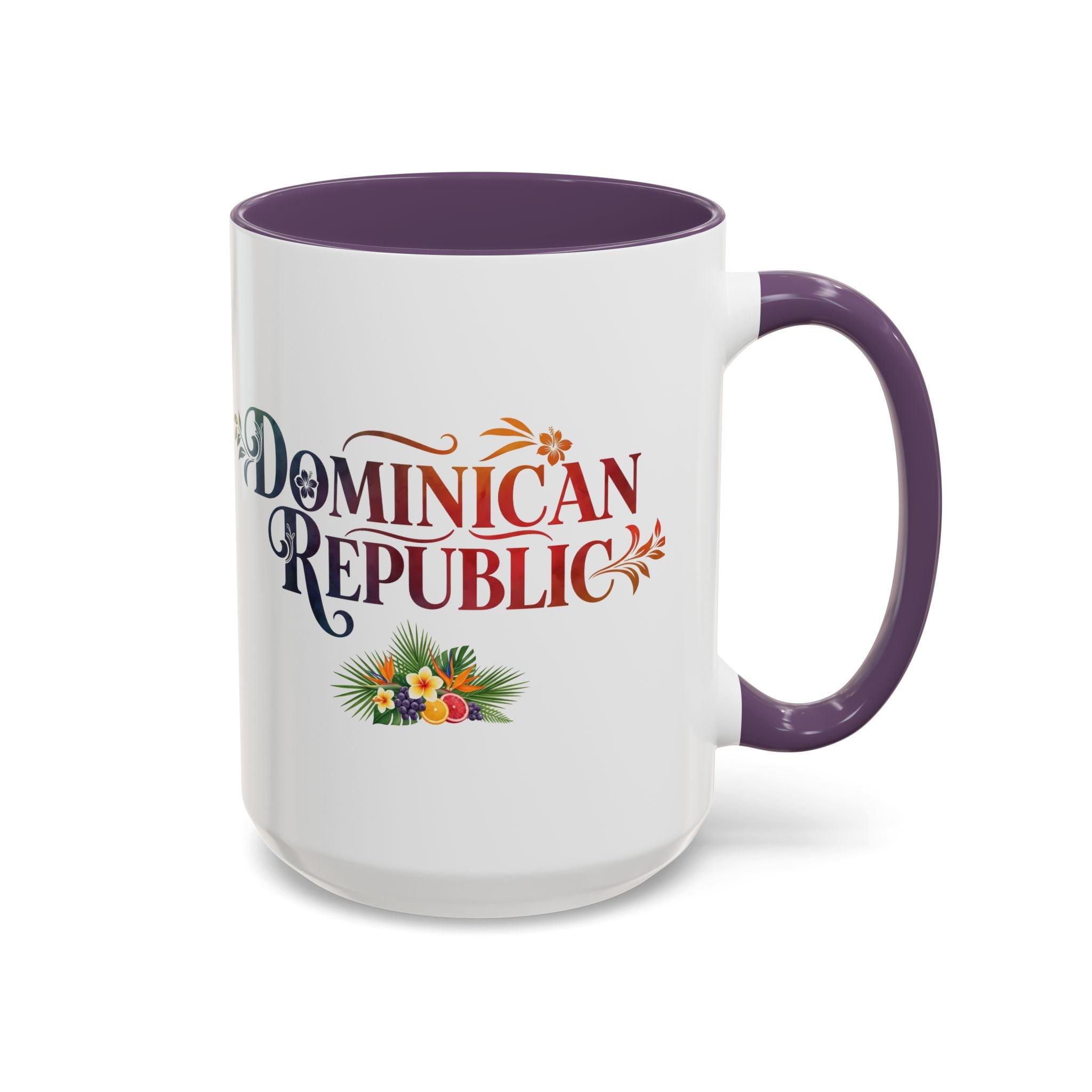 Dominican Republic Accent Coffee Mug, Tropical Theme, Vacation Vibes, Gift for Travelers, Summer Coffee Lover, Unique Drinkware