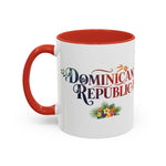 Load image into Gallery viewer, Dominican Republic Accent Coffee Mug, Tropical Theme, Vacation Vibes, Gift for Travelers, Summer Coffee Lover, Unique Drinkware

