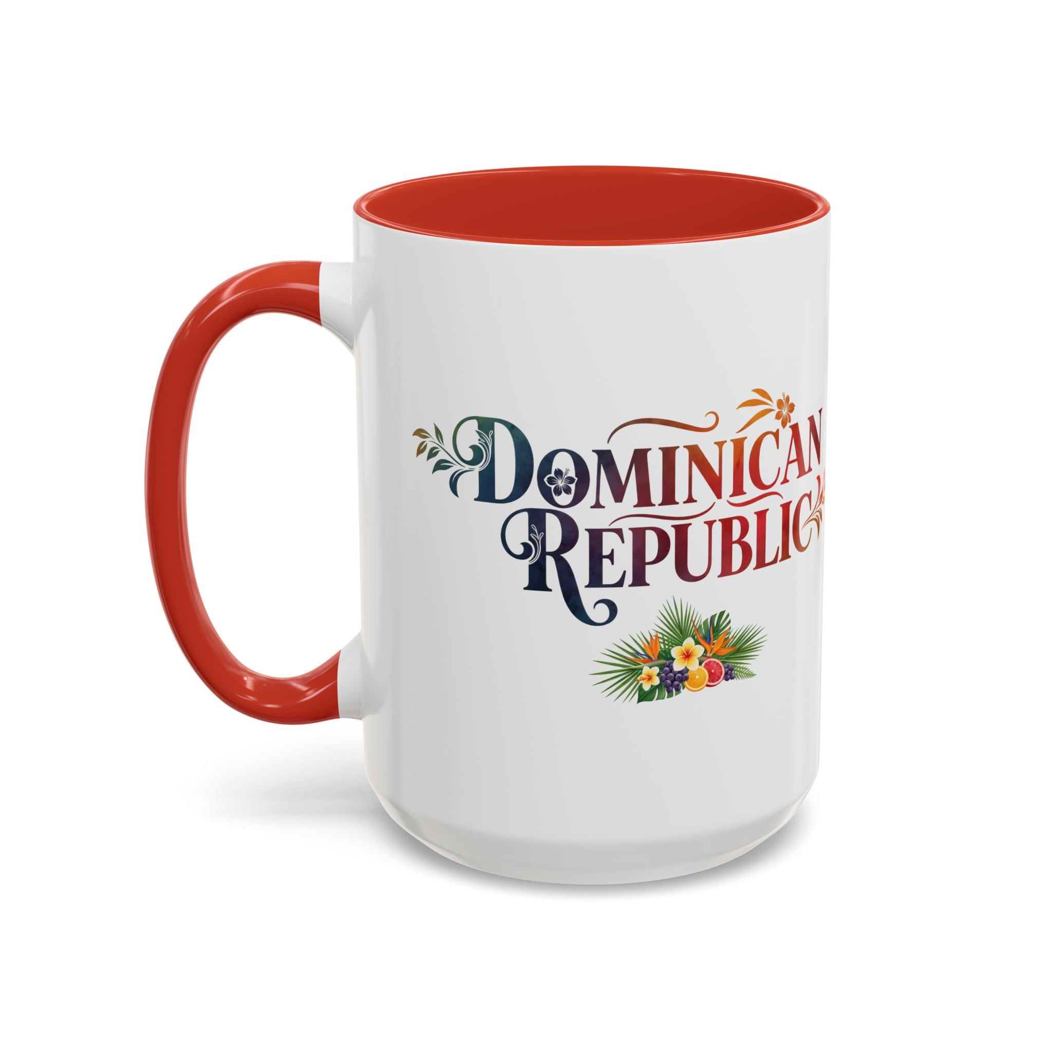 Dominican Republic Accent Coffee Mug, Tropical Theme, Vacation Vibes, Gift for Travelers, Summer Coffee Lover, Unique Drinkware