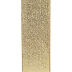 Load image into Gallery viewer, Gold / Silver Color -- Glimmer Gold / Silver Metallic Deluxe Weave Wire Edge Ribbon -- Various Sizes
