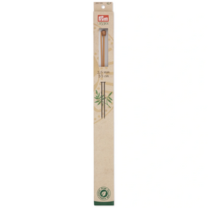 Bamboo 12 Single-point Knitting Needles, Size 13