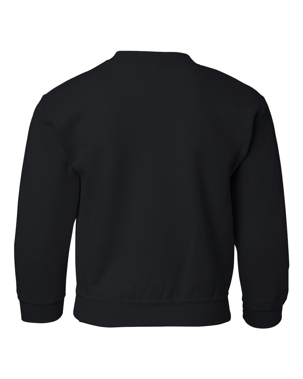 Heavy Blend Crewneck -- Youth Sweatshirt -- Black Color