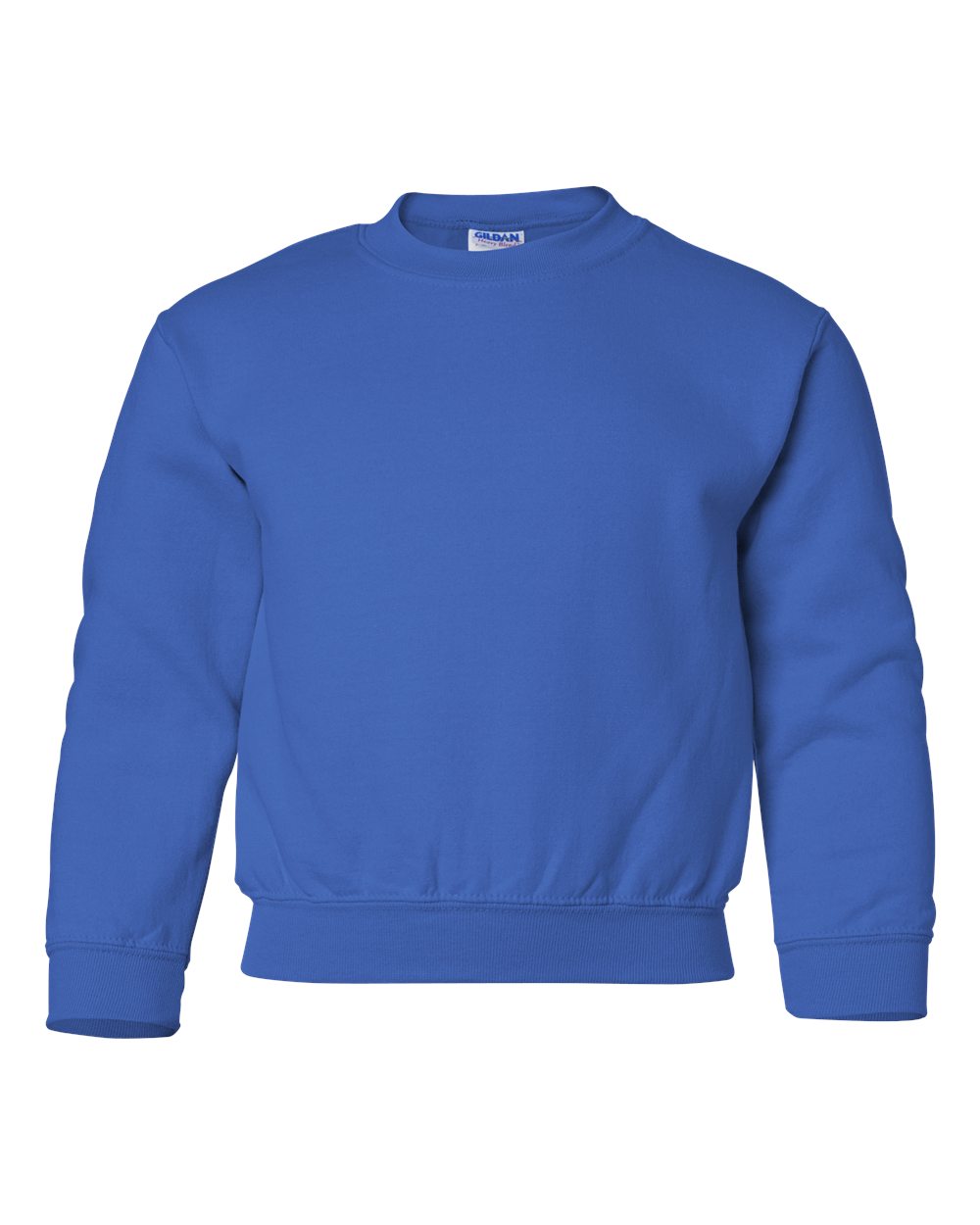 Heavy Blend Crewneck -- Youth Sweatshirt -- Royal Color