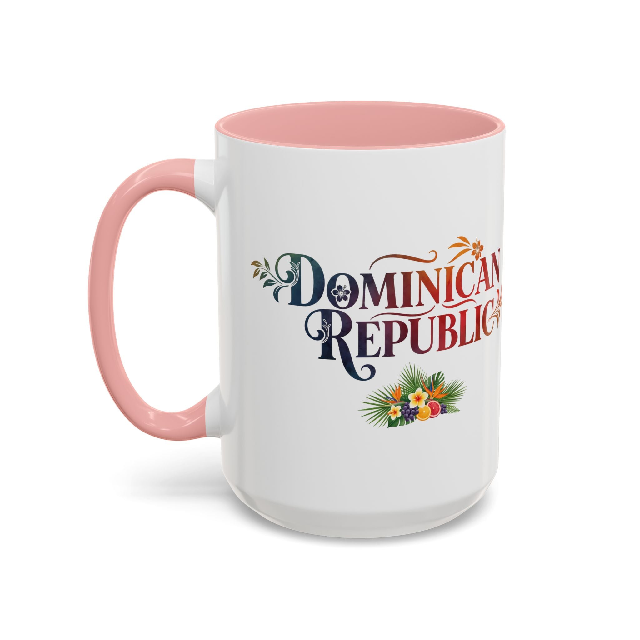 Dominican Republic Accent Coffee Mug, Tropical Theme, Vacation Vibes, Gift for Travelers, Summer Coffee Lover, Unique Drinkware