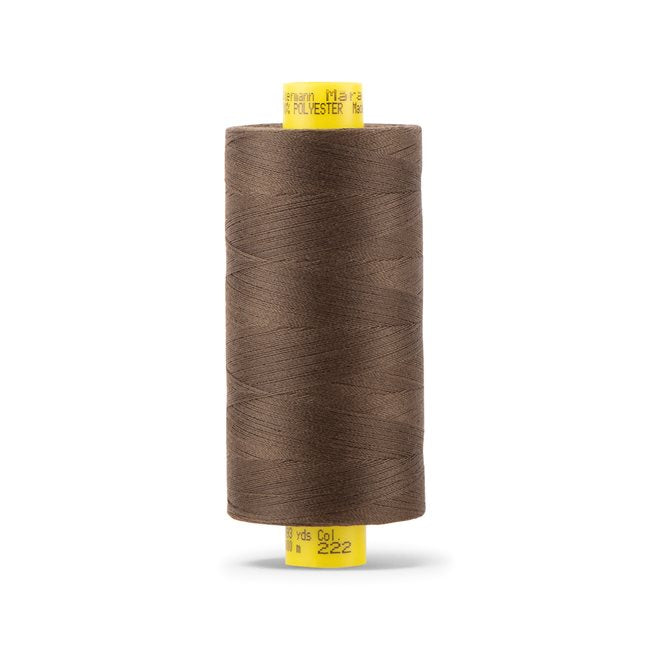 Gütermann Mara 100 -- Color # 222 --- All Purpose, 100% Polyester Sewing Thread -- Tex 30 --- 1,093 yards