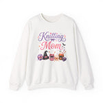 Load image into Gallery viewer, Knitting Mom Sweatshirt — Cute Halloween Knitting Crewneck for Knitters

