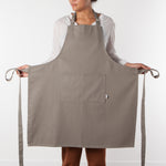 Load image into Gallery viewer, London Gray Chef&#39;s Apron by Now Designs®
