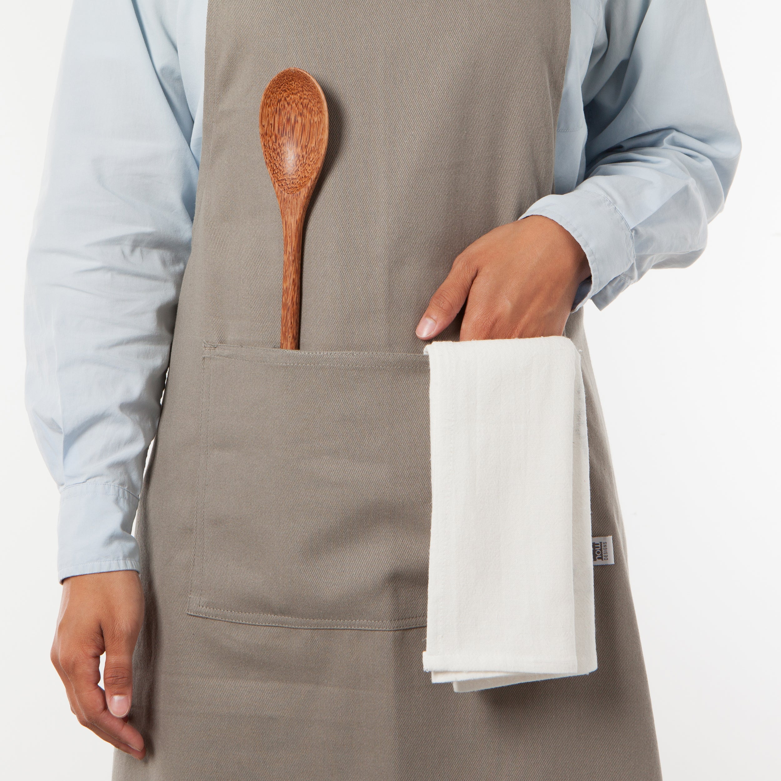 London Gray Chef's Apron by Now Designs®