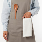 Load image into Gallery viewer, London Gray Chef&#39;s Apron by Now Designs®
